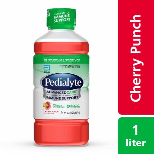 Pedialyte AdvancedCare® Cherry Punch Ready-to-Drink Electrolyte Solution Drink