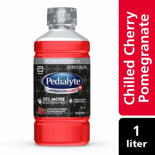 Pedialyte® Advanced Care® Plus Chilled Cherry Pomegranate Electrolyte Solution Drink