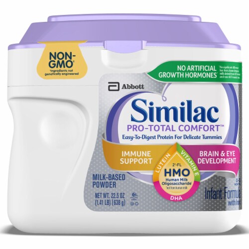 Similac Pro-Total Comfort Milk-Based Powder Infant Formula with Iron Perspective: front