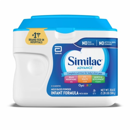 Similac Advance Milk Based Powder Infant Formula with Iron 20.6