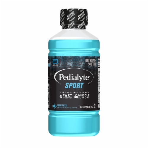 Pedialyte® Sport Electrolyte Drink - Berry Perspective: front