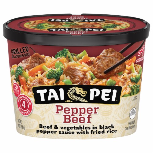 Tai Pei Pepper Beef Perspective: front