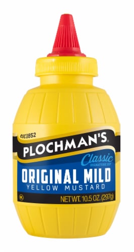 Plochman's Original Mild Yellow Mustard Perspective: front