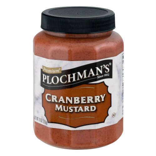 Plochman’s Cranberry Mustard Perspective: front