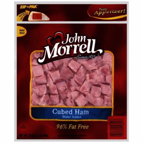 John Morrell® Cubed Ham Perspective: front