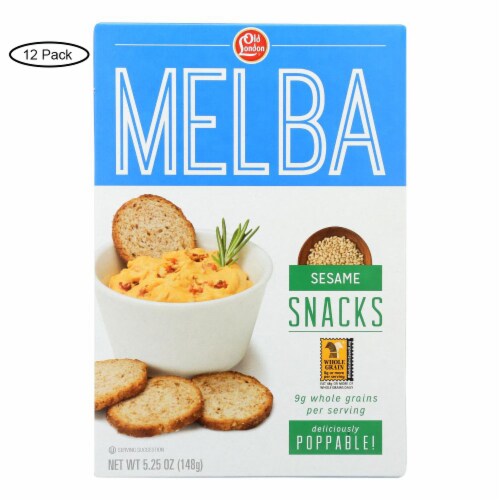 MELBA SNACKS SESAME Perspective: front