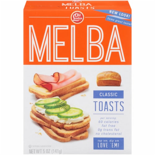 Old London Classic Melba Toasts Perspective: front