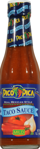 Juanita's Foods Pico Pica Mole Taco Sauce Perspective: front