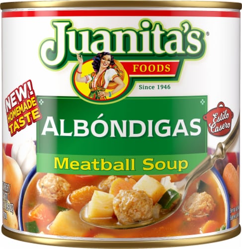 Juanita's Albondigas Meatball Soup Perspective: front