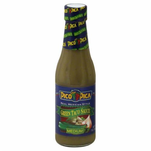 Pico Pica Green Taco Sauce Perspective: front