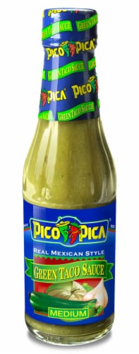 Pico Pica® Medium Green Taco Sauce Perspective: front