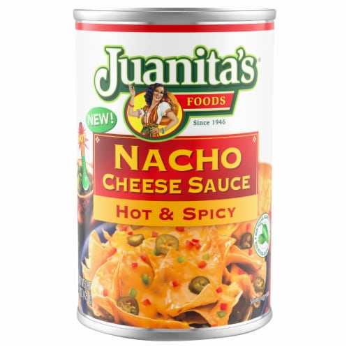 Juanita's® Hot & Spicy Nacho Cheese Sauce Perspective: front
