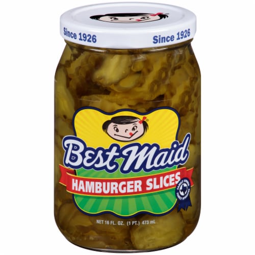 Best Maid Hamburger Dill Slices Perspective: front