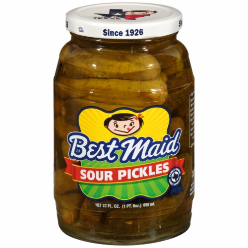 Best Maid Whole Sour Pickles Perspective: front