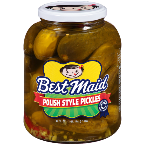 Best Maid Polish Style Pickles Perspective: front