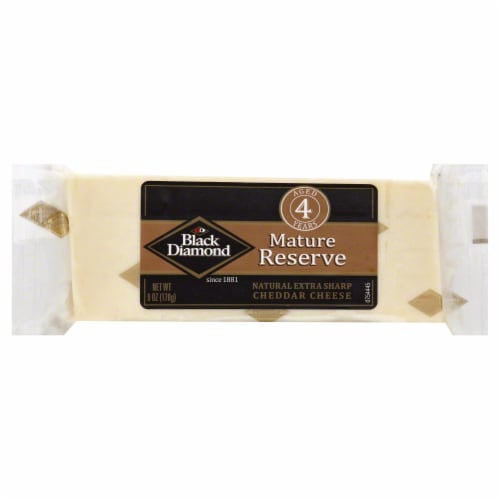 Black Diamond Mature Reserve Extra Sharp Cheddar Cheese Perspective: front