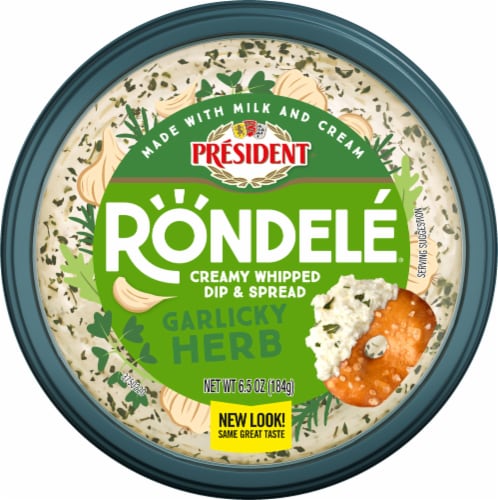 Rondele Garlic and Herb Creamy Gourmet Dip & Spread Cheese