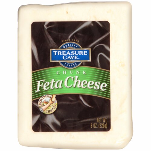Treasure Cave Chunk Feta Cheese Perspective: front