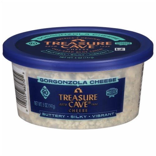 Treasure Cave® Crumbled Gorgonzola Cheese Perspective: front