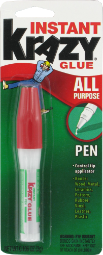 Krazy Glue Pen Perspective: front