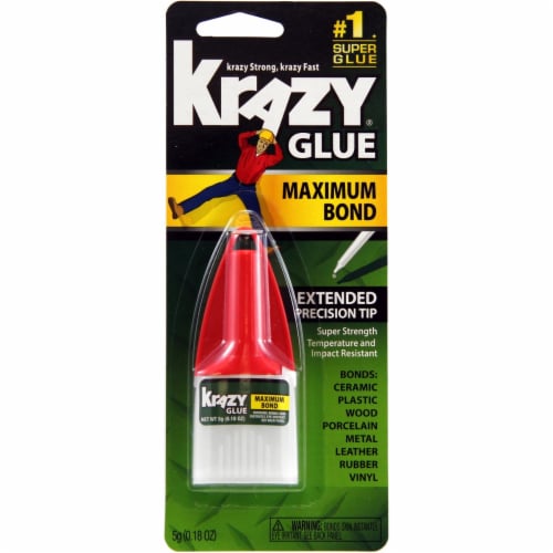 Krazy Glue® Maximum Bond Glue Perspective: front