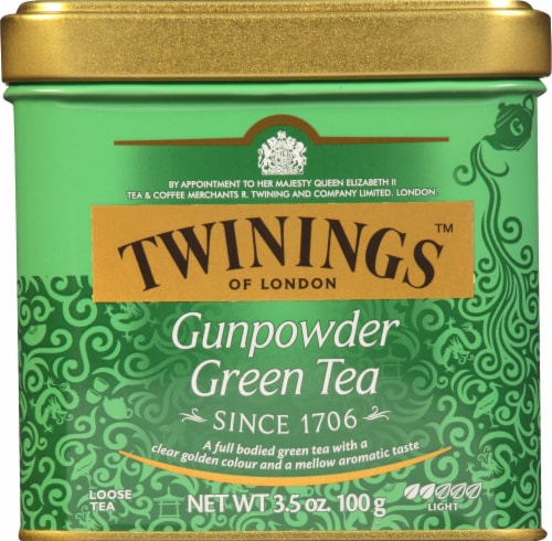 Twinings Gunpowder Loose Green Tea Perspective: front