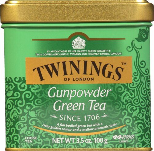 Twinings Gunpowder Loose Green Tea Perspective: front