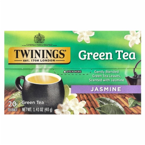 Twinings Of London® Jasmine Green Tea Bags Perspective: front