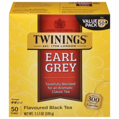 Twinings® Earl Grey Black Tea Bags Perspective: front