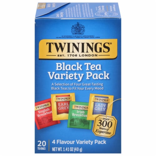 Twinings Of London® Black Tea Bags Variety Pack Perspective: front