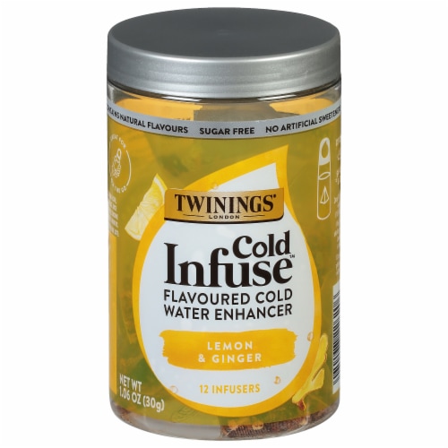 Twinings of London Cold Infuse Lemon Orange & Ginger Cold Water Enhancer