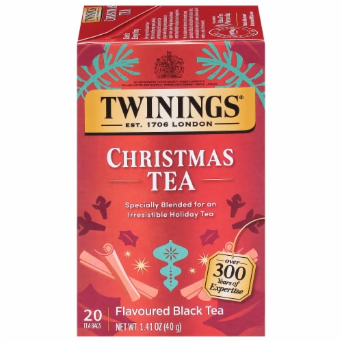 Twinings® Of London Christmas Tea Black Tea Bags Perspective: front