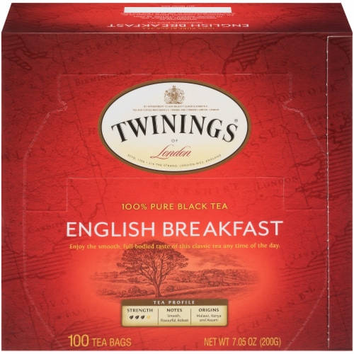 Save on Twinings of London Irish Breakfast Black Tea Bags Order Online  Delivery