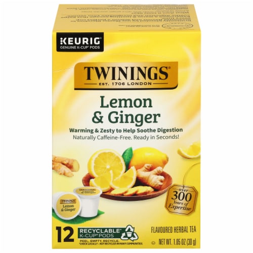 Ginger tea k cups top
