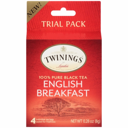 Twinings English Breakfast Tea Bags Trial Pack Perspective: front