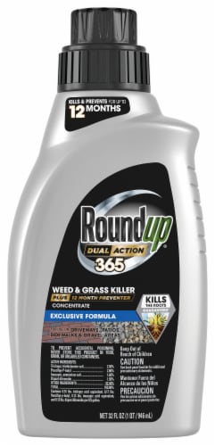 Roundup® Dual Action 365 Weed & Grass Killer Plus 12 Month Preventer Perspective: front