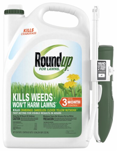 Roundup For Lawns Weed Control Spray 128 fl oz Kroger