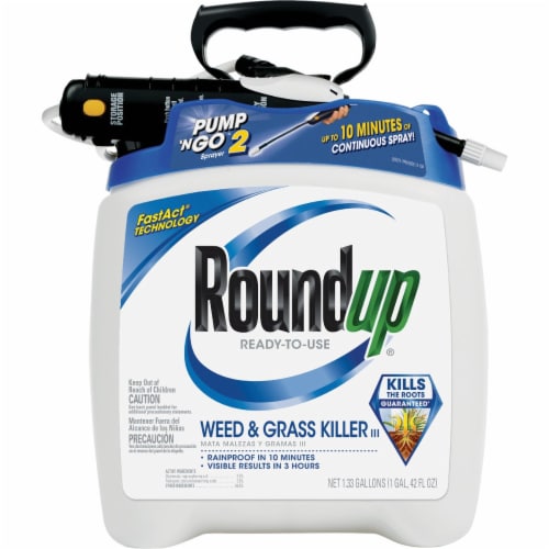 Roundup® Ready-To-Use Weed & Grass Killer Perspective: front
