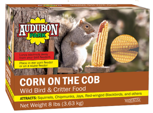Audubon Park Corn On the Cob Wild Bird and Critter Food Perspective: front
