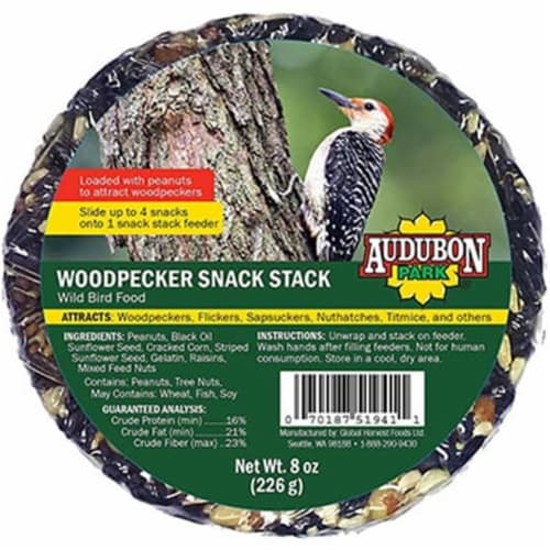 Woodpecker Snack Stack 8 oz Perspective: front