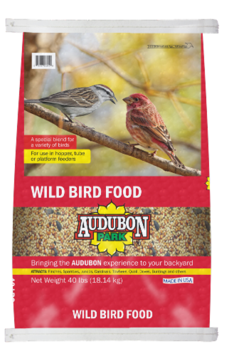 Audubon Park Wild Bird Food Perspective: front
