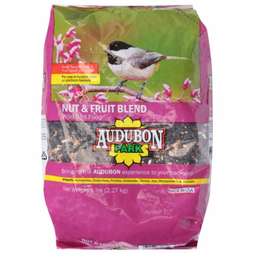 Audubon Parfk Nut & Fruit Blend Wild Bird Food Perspective: front