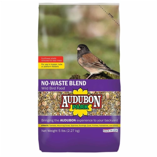 Audubon Park Premium No Waste Wild Bird Food Perspective: front