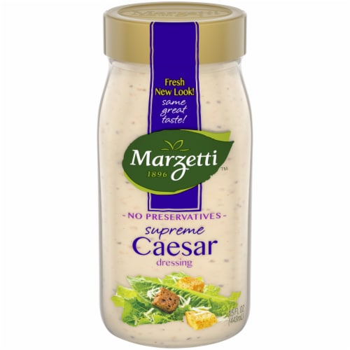 Marzetti's Supreme Caesar Dressing Perspective: front