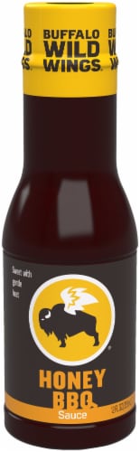 Buffalo Wild Wings Honey BBQ Sauce Perspective: front