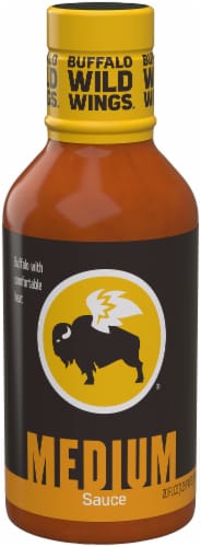 Buffalo Wild Wings Medium Sauce Perspective: front