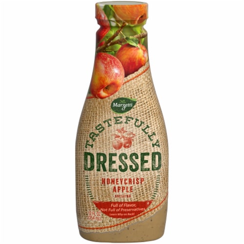 Marzetti® Tastefully Dressed Honeycrisp Apple Vinaigrette Dressing Perspective: front