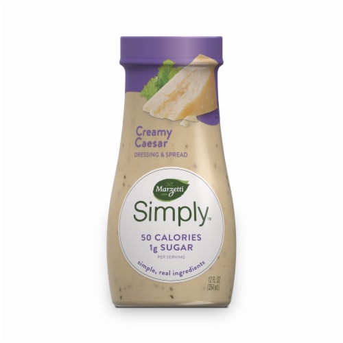 Marzetti® Simply™ Creamy Caesar Salad Dressing Perspective: front