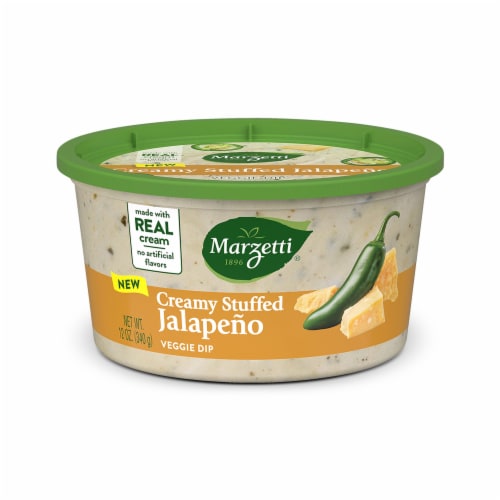 Marzetti Creamy Stuffed Jalapeno Veggie Dip Perspective: front