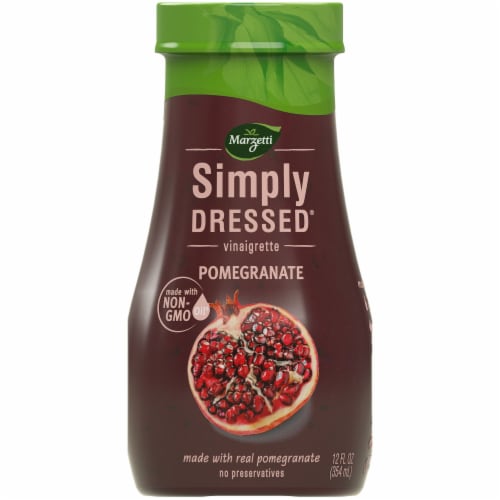Marzetti® Simply Dressed® Pomegranate Vinaigrette Salad Dressing Perspective: front